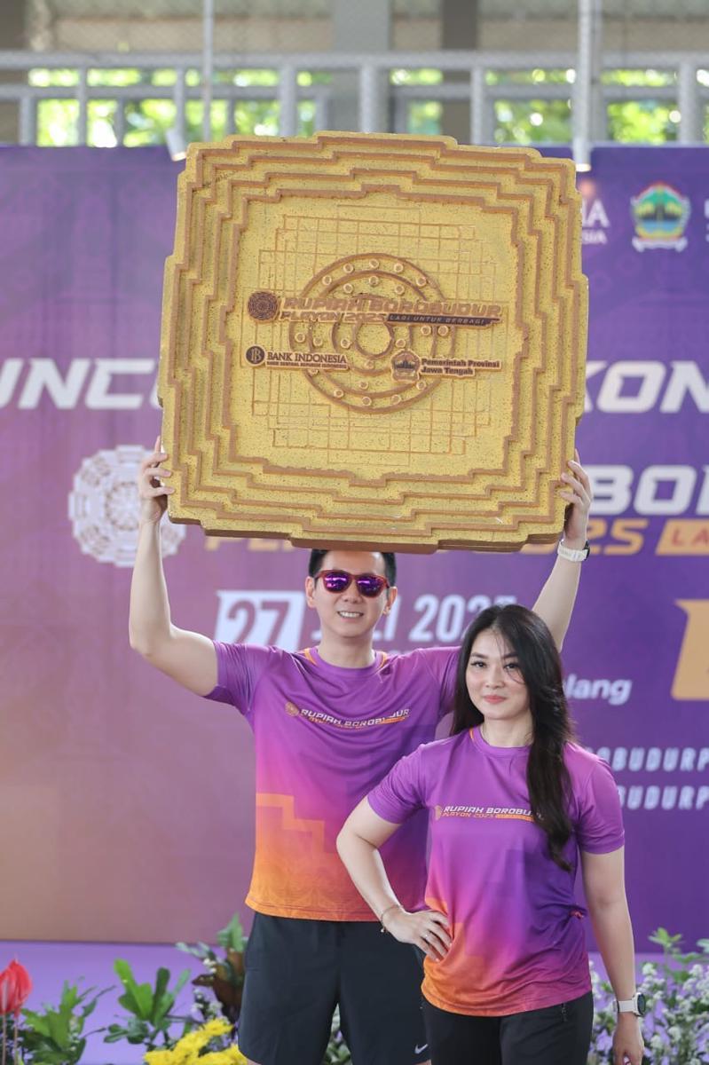 rupiah borobudur playon, lomba lari, bi jateng