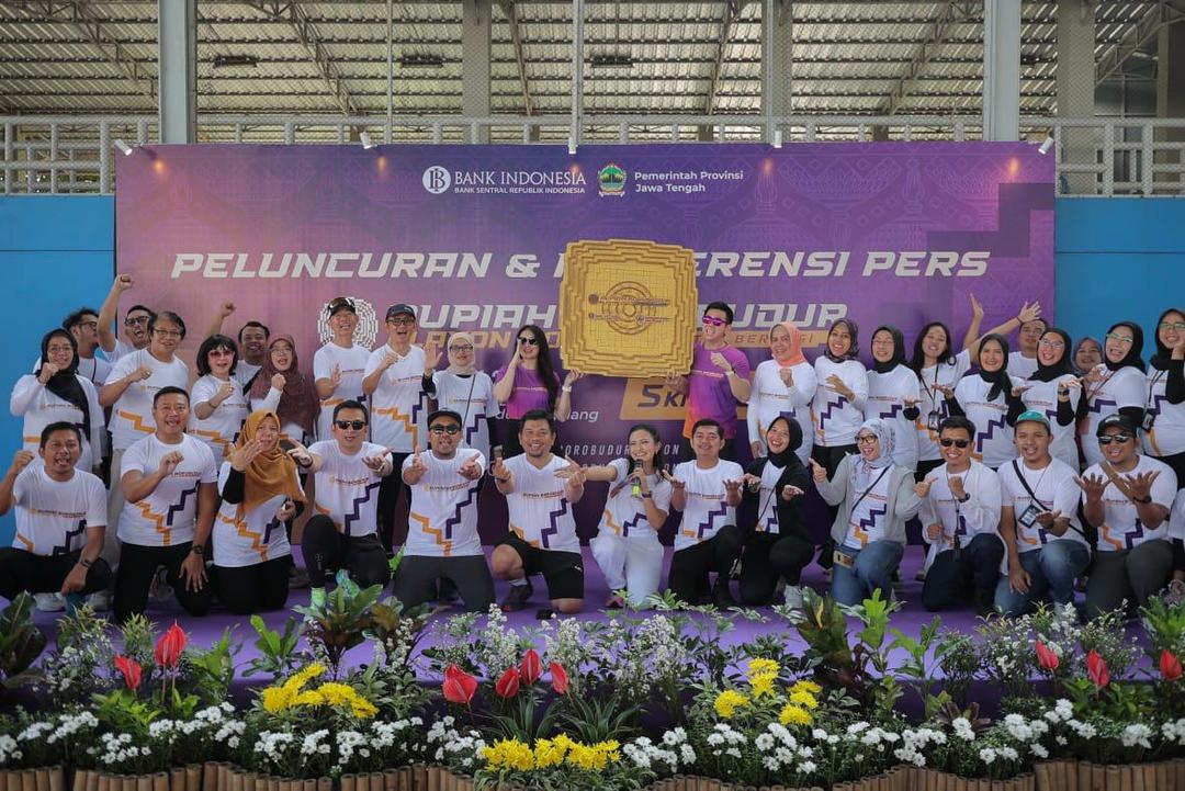 rupiah borobudur playon, lomba lari, bi jateng