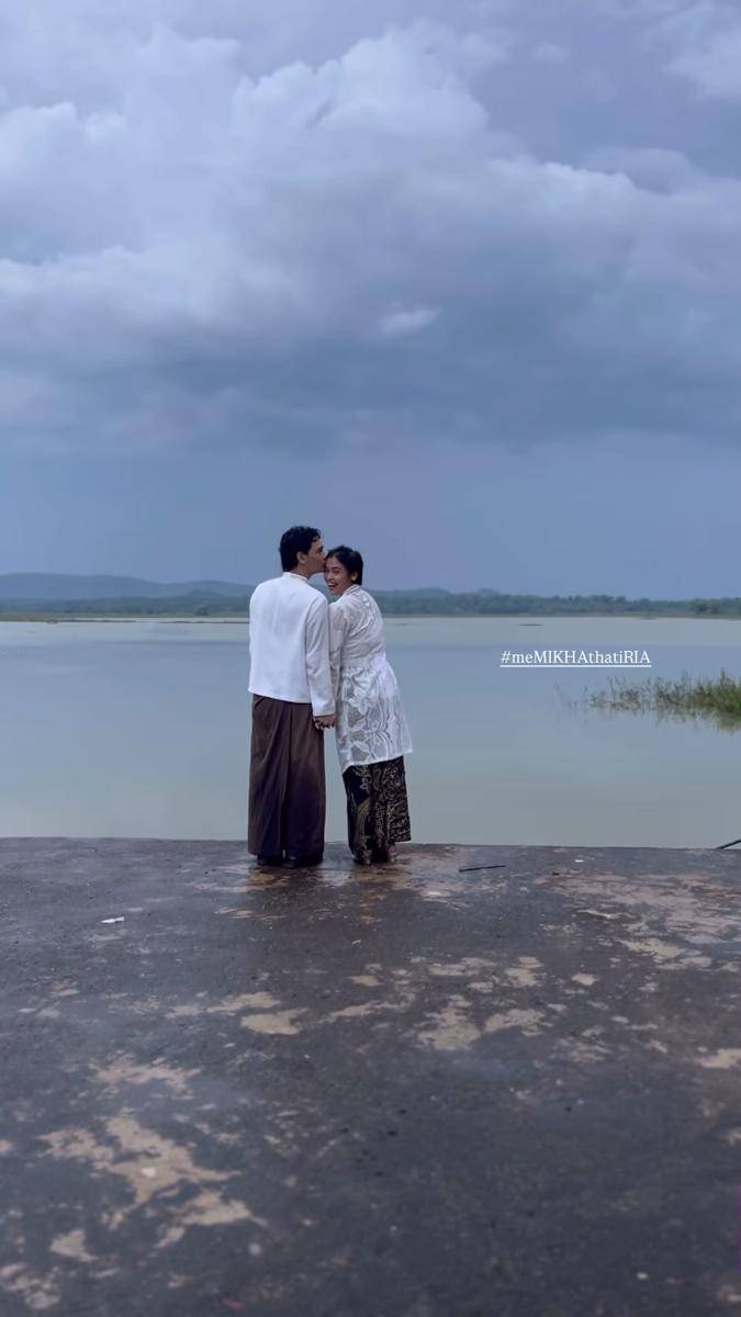 Mikha Angelo dan Gregoria Mariska (instagram.com/adtydwc)