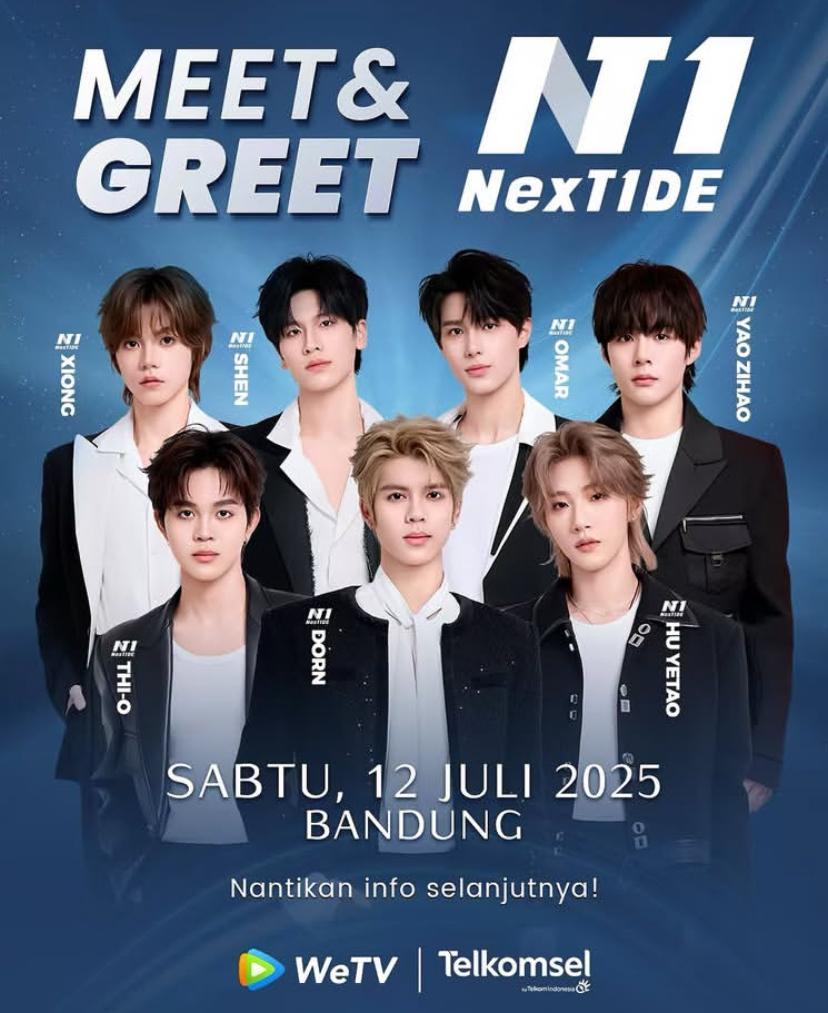 NexT1DE, Grup Bentukan Chuang Asia 2 akan Gelar Meet and Greet di Bandung