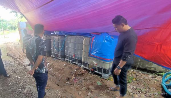 Polisi temukan penimbun solar subsidi di Maros/Istimewa