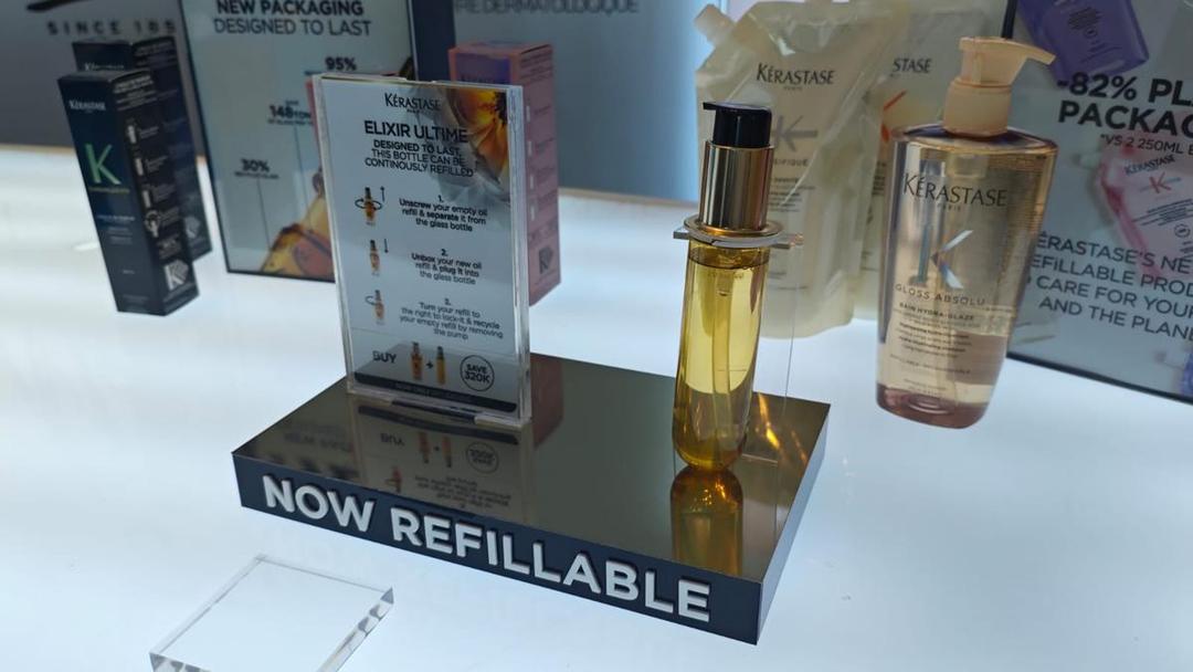 Produk refill Kerastase (IDN Times/Febriyanti Revitasari)