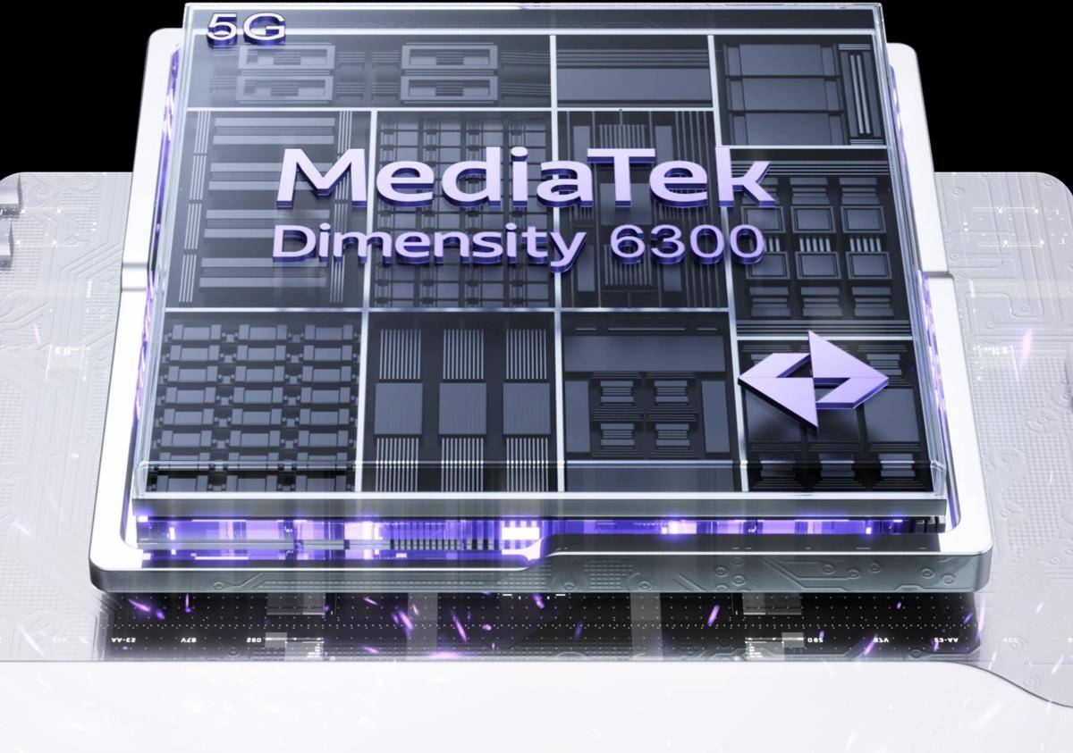 ilustrasi prosesor MediaTek Dimensity 6300 (realme.com)