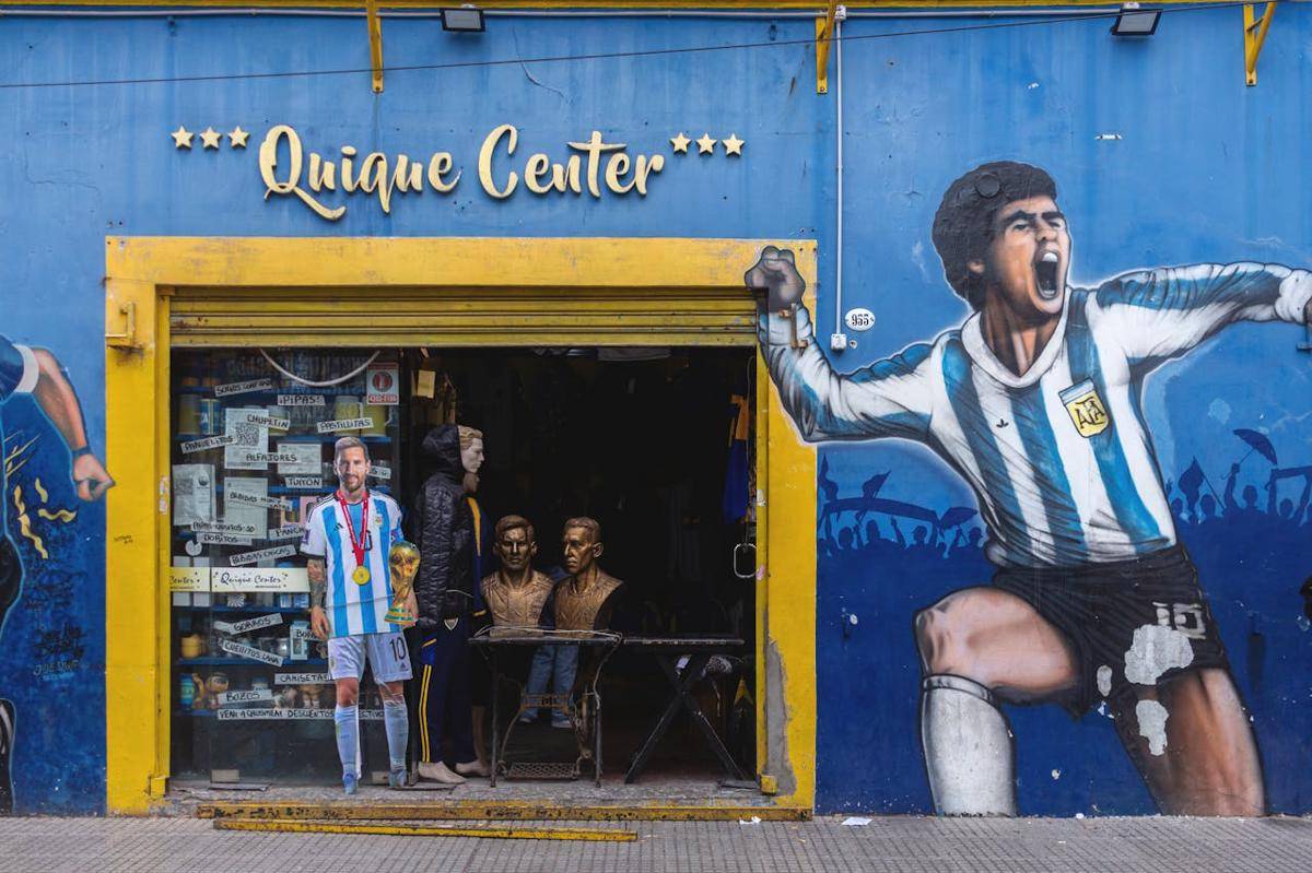 ilustrasi sepak bola Argentina (pexels.com/Maggy López)