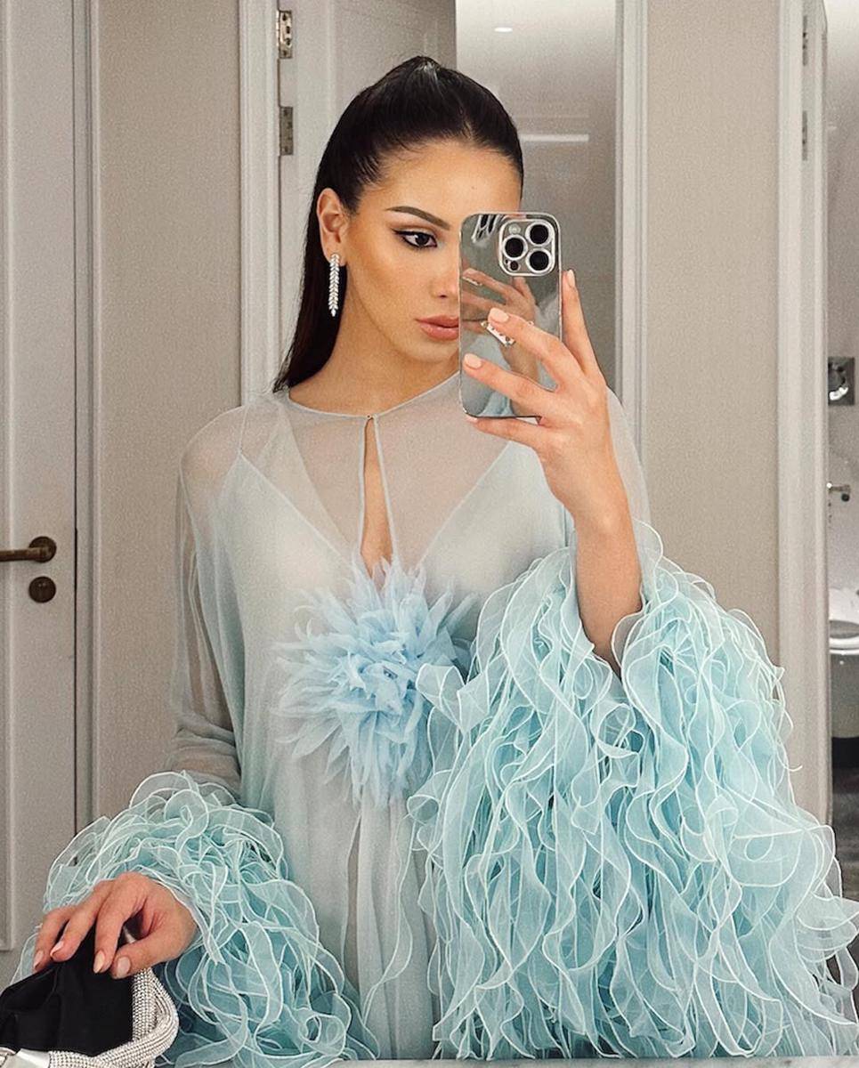 inspirasi hairdo untuk kondangan ala Alyssa Daguise (instagram.com/alyssadaguise)