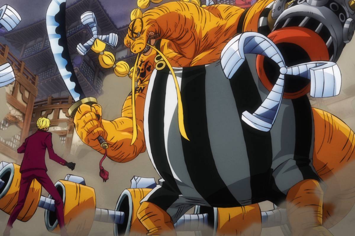 Sanji vs. Queen (dok. Toei Animation/One Piece)