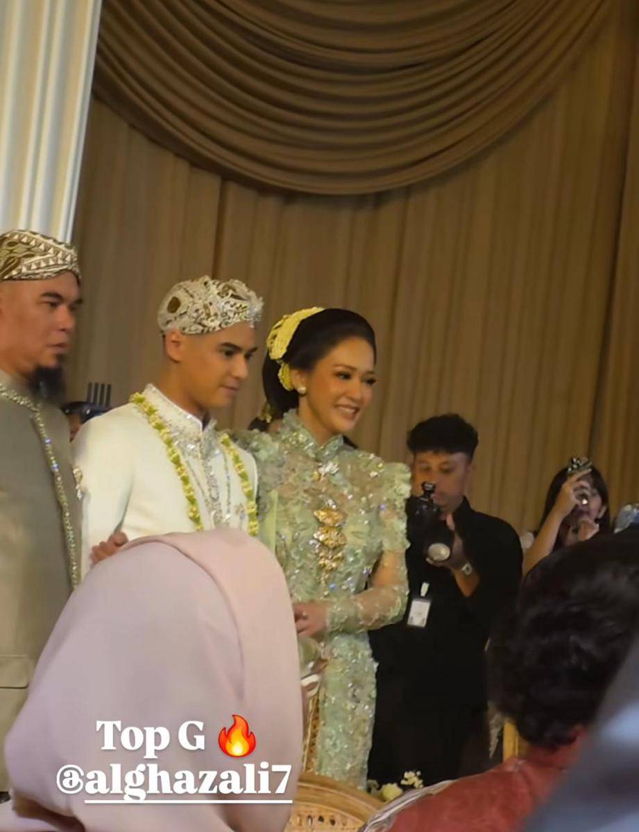 Keluarga Al Ghazali di akad nikah (instagram.com/brandon2302)