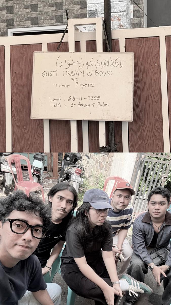 artis di pemakaman Gustiwiw (instagram.com/bondol.jpg)