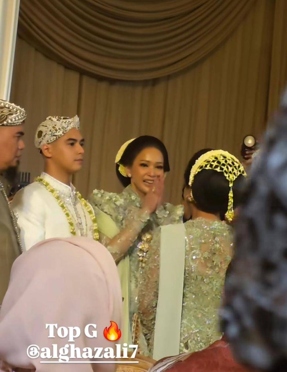 Keluarga Al Ghazali di akad nikah (instagram.com/brandon2302)