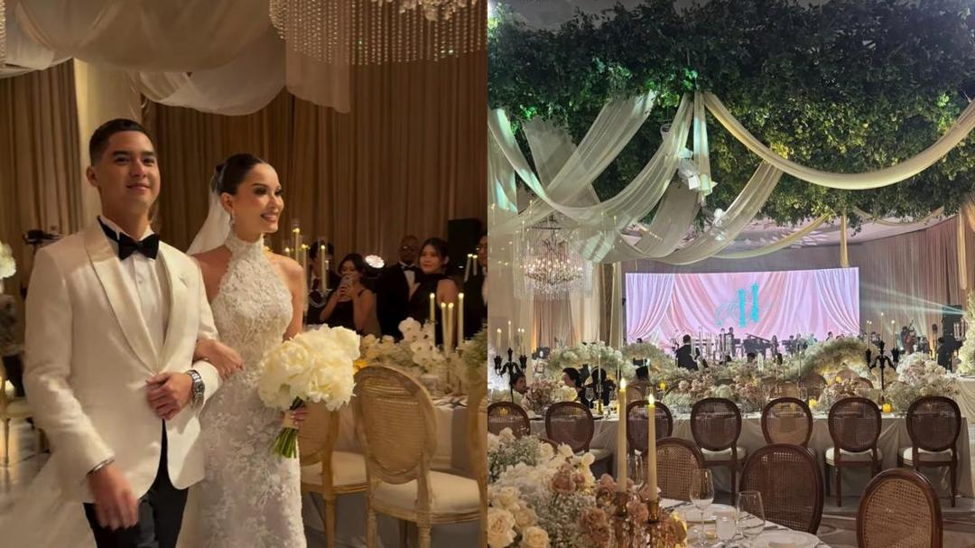 7 Dekorasi Resepsi Al Ghazali dan Alyssa Daguise, Modern dan Glamor!