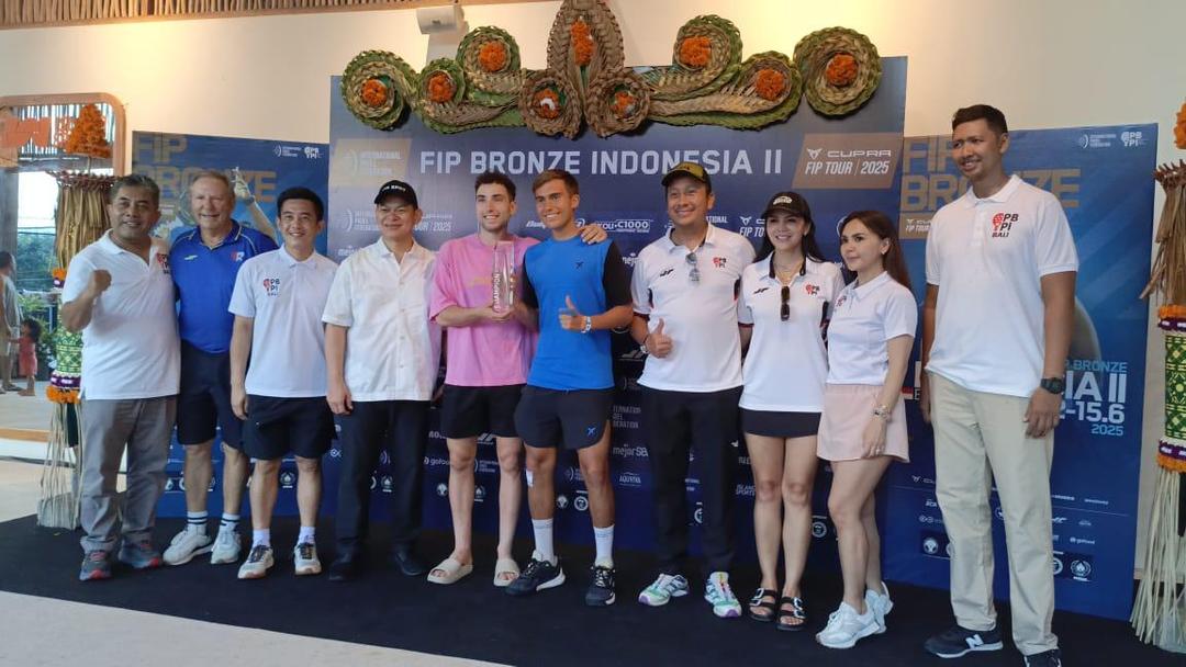 Turnamen Padel Internasional Sukses Digelar di Bali