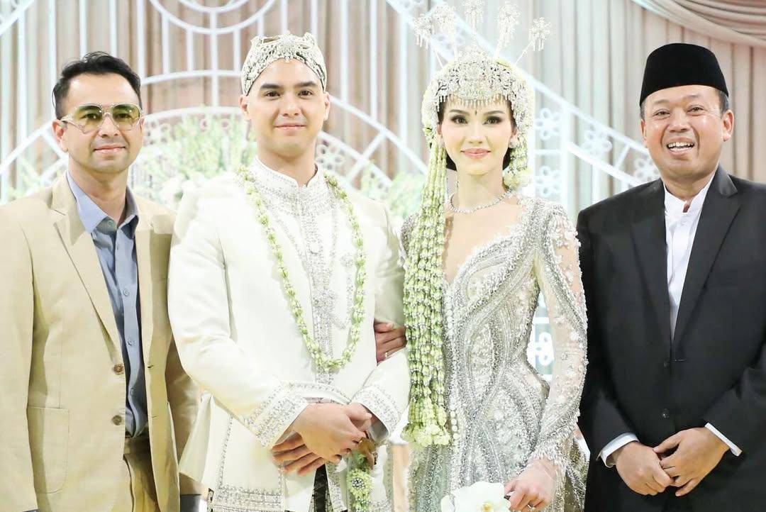 Tamu artis akad nikah Al Ghazali dan Alyssa Daguise (instagram.com/raffinagita1717)