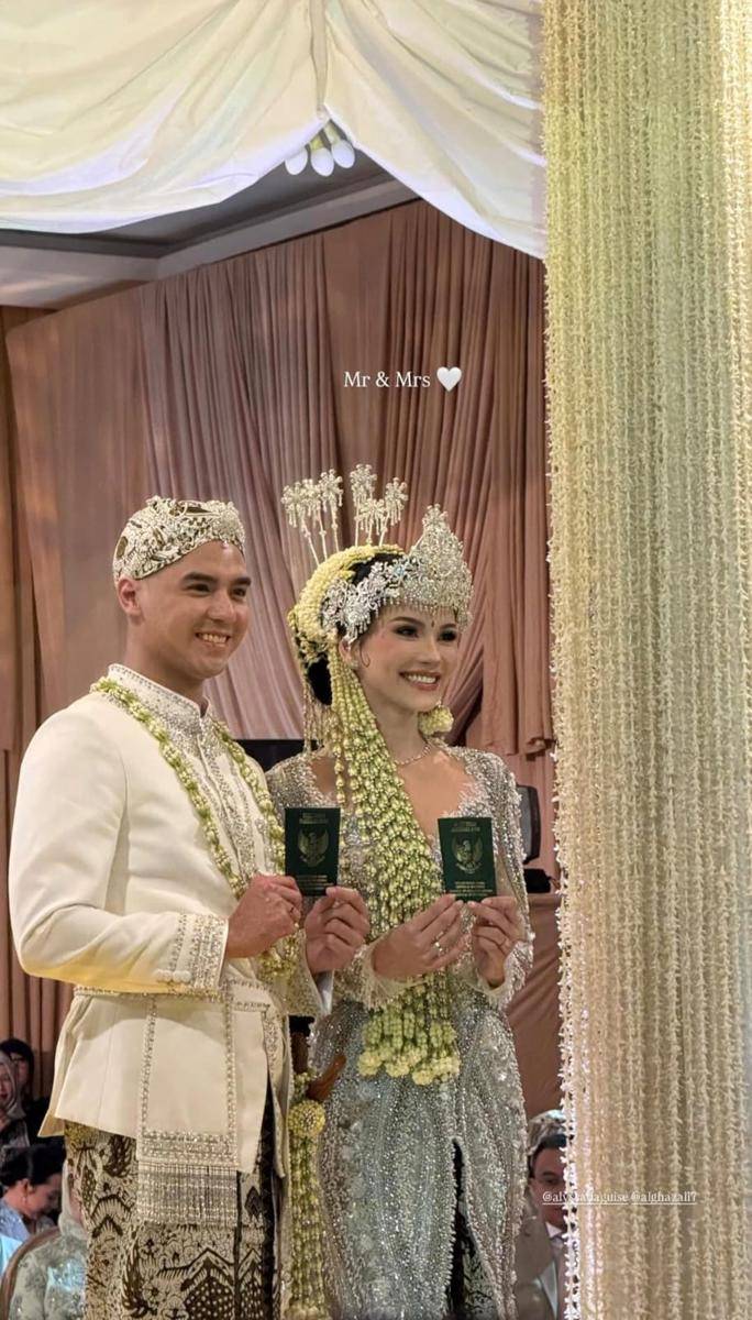 Alyssa Daguise di Akad Nikah