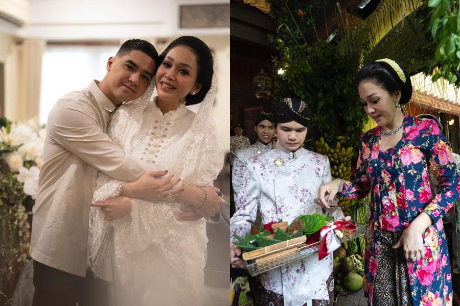 Perhiasan Mewah Maia Estianty di Acara Siraman Al, Black Diamond!