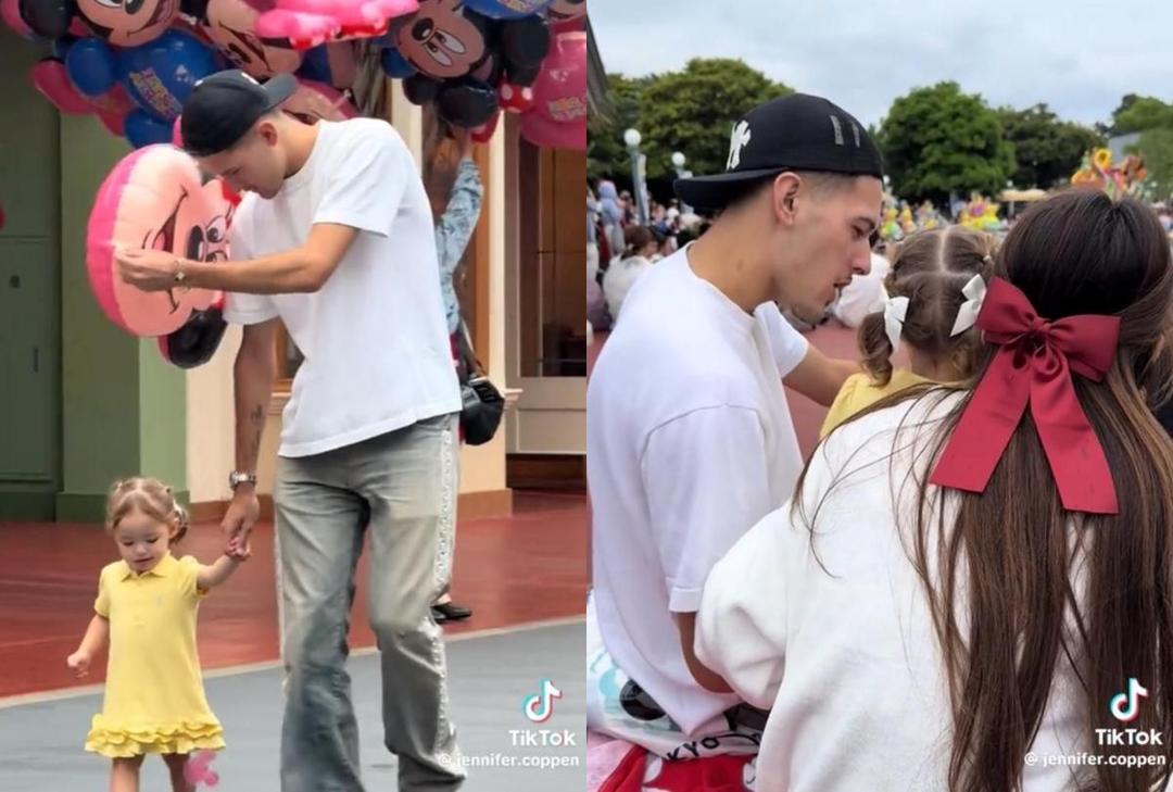 Potret Justin Hubner dan Kamari di Disneyland Tokyo, Jennifer Mewek!