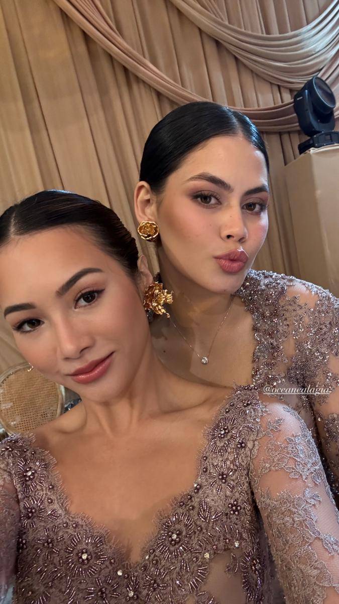 bridesmaid di akad Alyssa Daguise (instagram.com/michelemaryam)