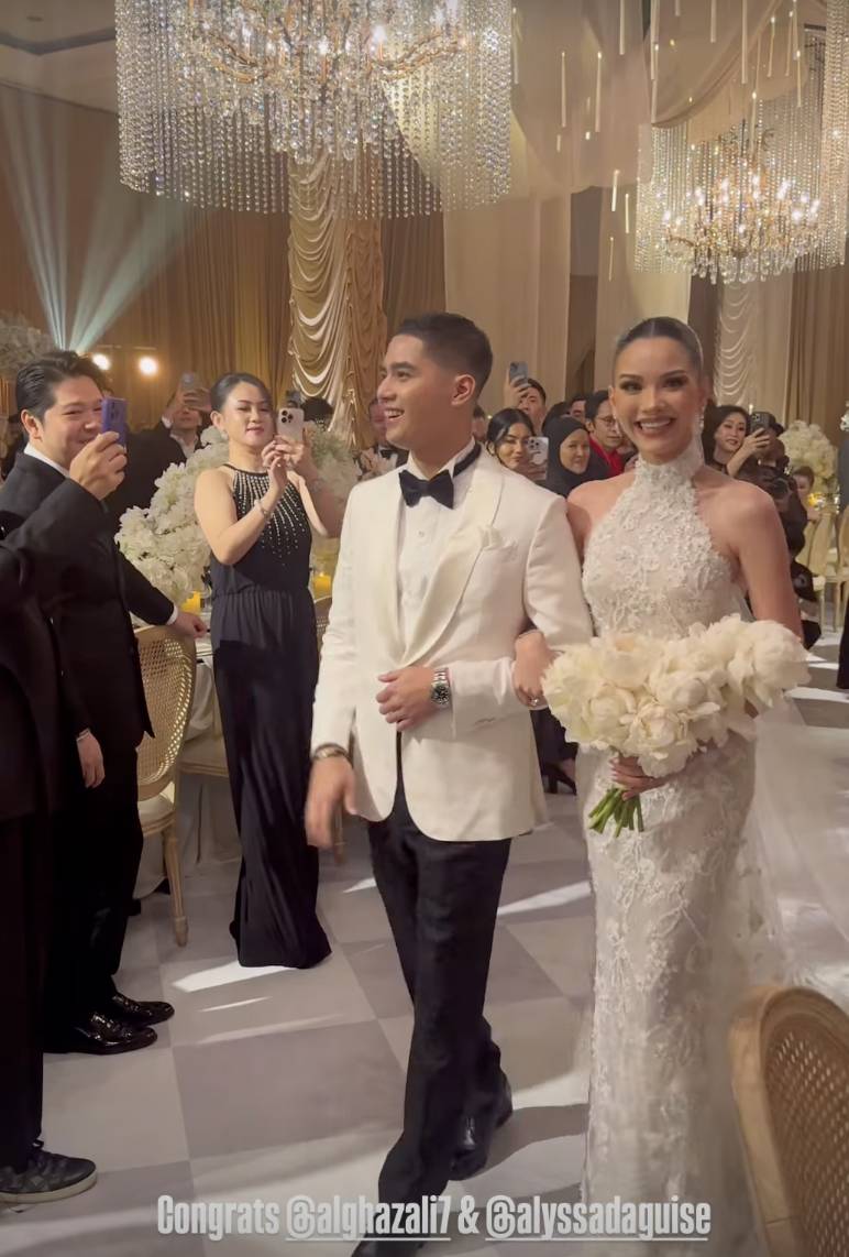 resepsi Al Ghazali dan Alyssa Daguise
