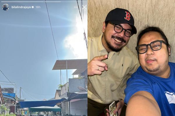 artis hadiri pemakaman Gustiwiw (instagram.com/bilalindrajaya)