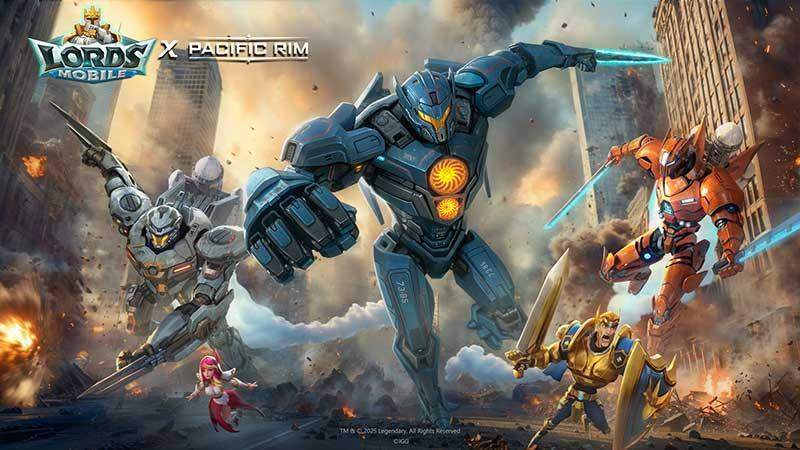Pacific Rim Serbu Dunia Lords Mobile dalam Kolaborasi yang Megah!