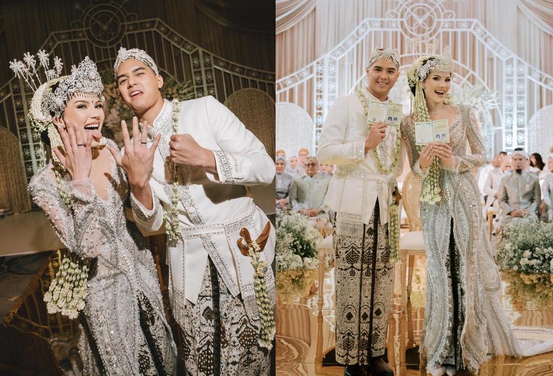 7 Gaya Alyssa Daguise di Akad Nikah, Adat Sunda Mewah!