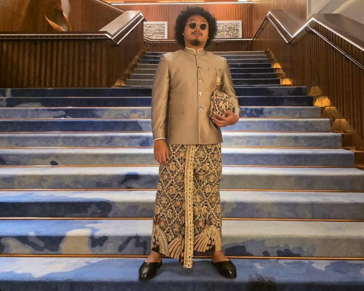 Groomsmen di akad nikah Al Ghazali dan Alyssa (instagram.com/brandon2302)
