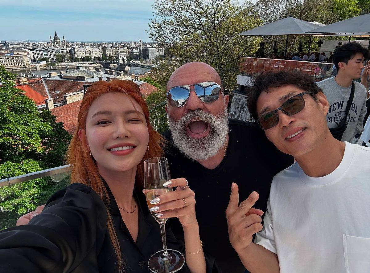 Choi Sooyoung syuting Ballerina (instagram.com/sooyoungchoi)