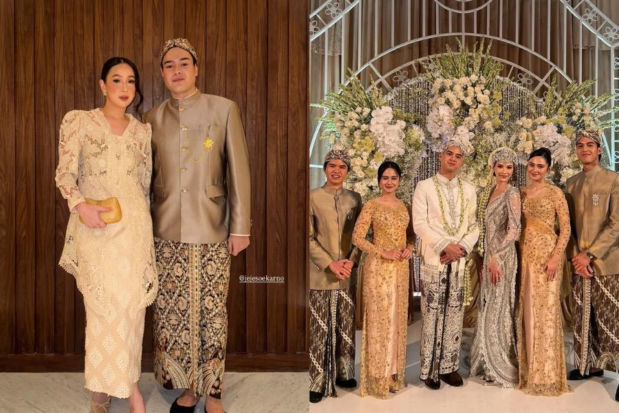 7 Gaya Tamu di Akad Pernikahan Al dan Alyssa, Bertabur Bintang!