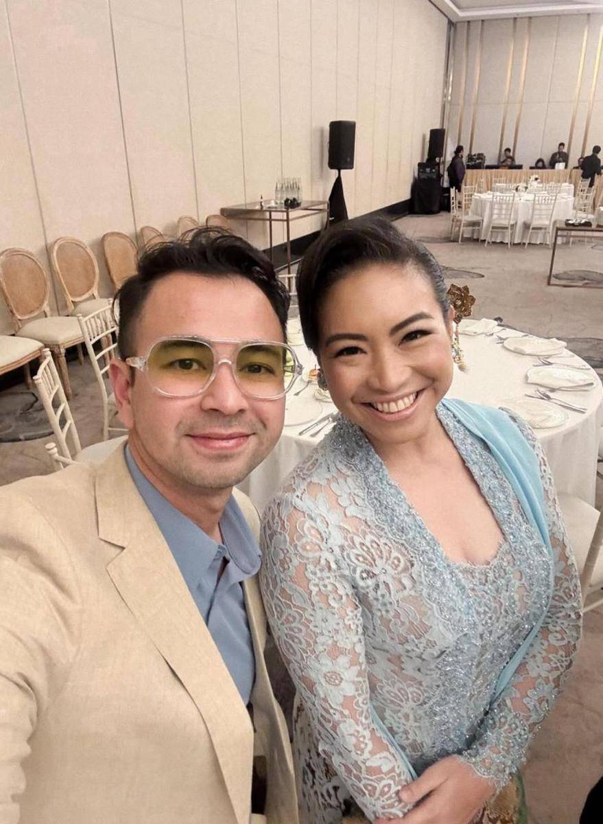 Tamu artis akad nikah Al Ghazali dan Alyssa Daguise (instagram.com/raffinagita1717)