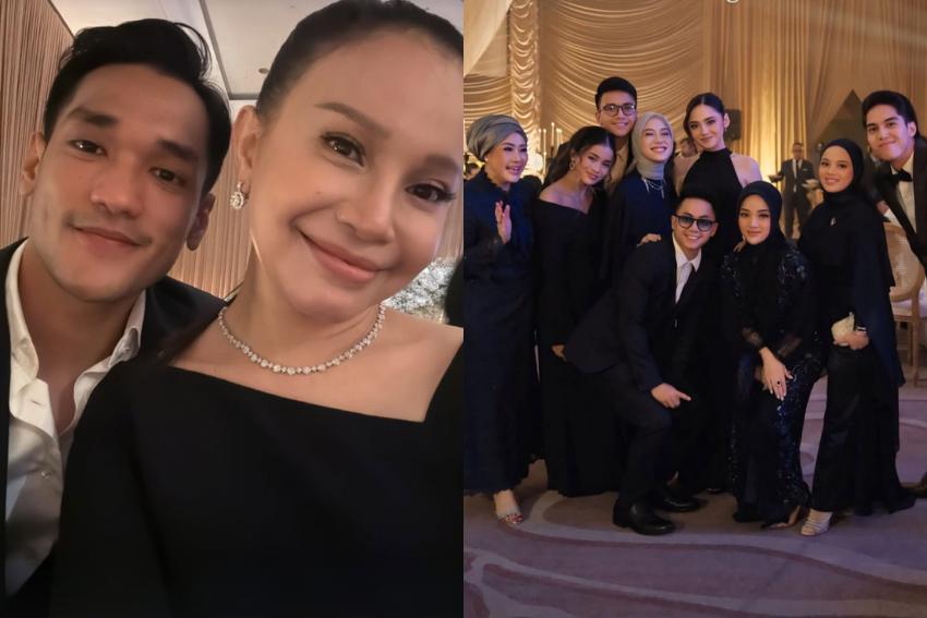 artis di resepsi Al Ghazali dan Alyssa