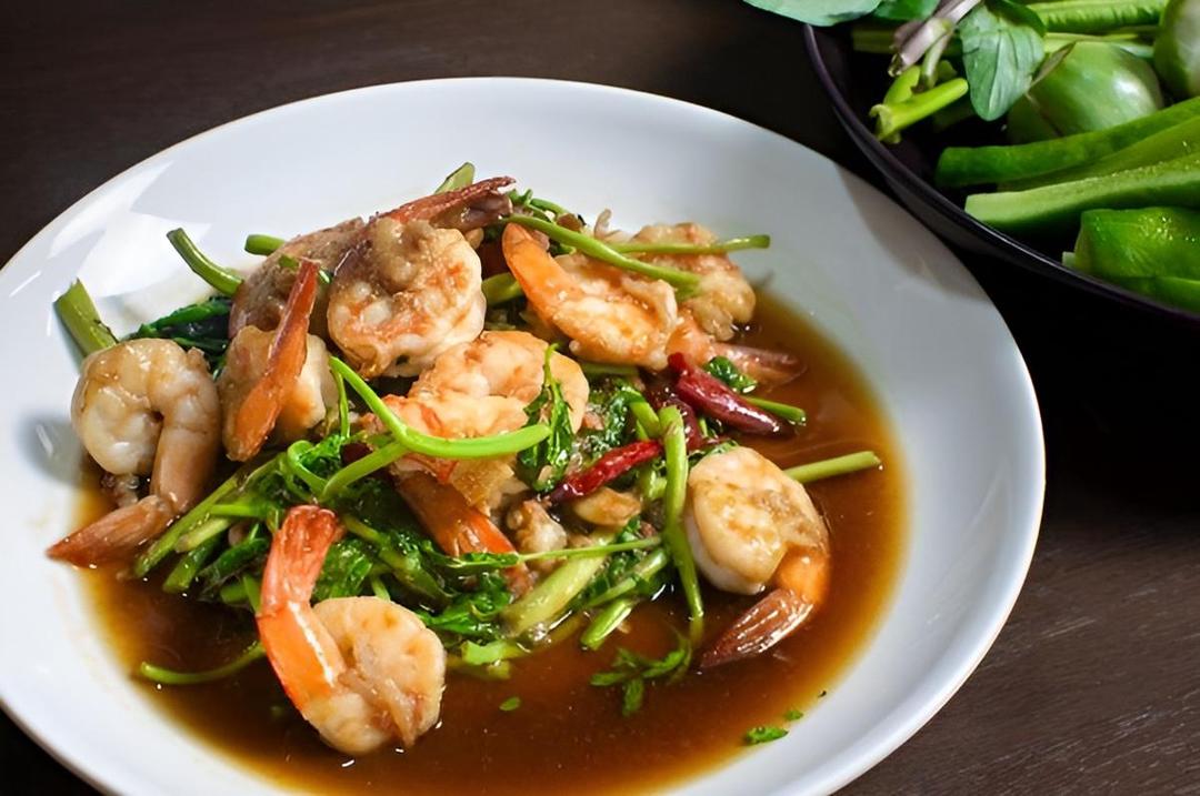 Resep Tumis Udang Kangkung Gurih, Lauk Rumahan yang Mudah dan Nikmat!