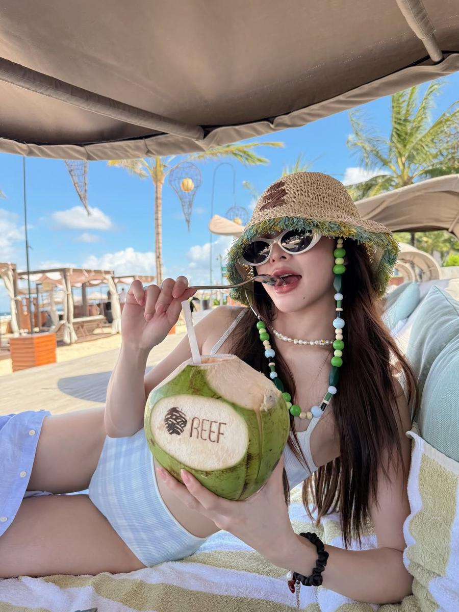potret liburan WJ Mild di Bali