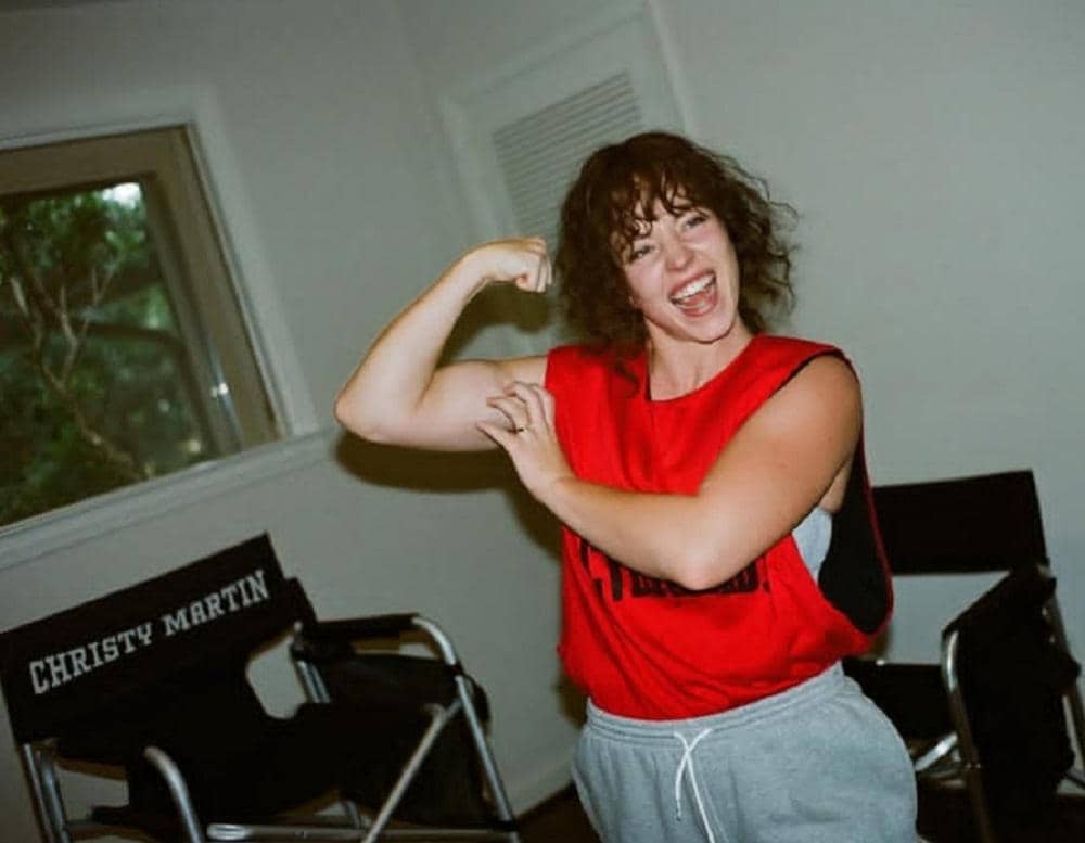 potret unggahan Sydney Sweeney memerankan Christy Martin