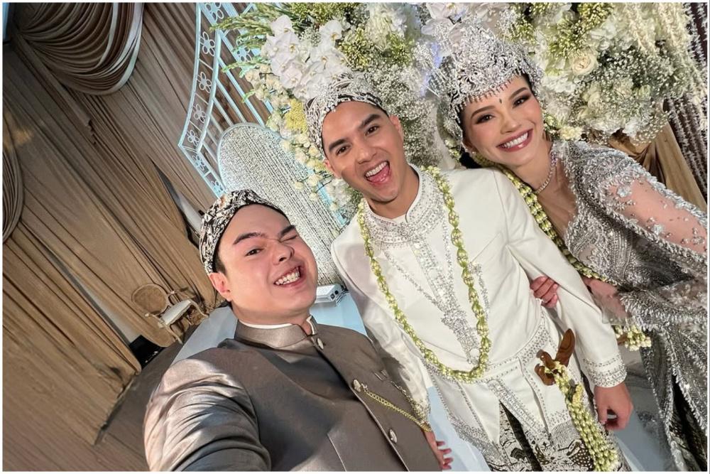 10 Potret Jeje Soekarno jadi Groomsmen Al Ghazali-Alyssa, Sahabat Setia!