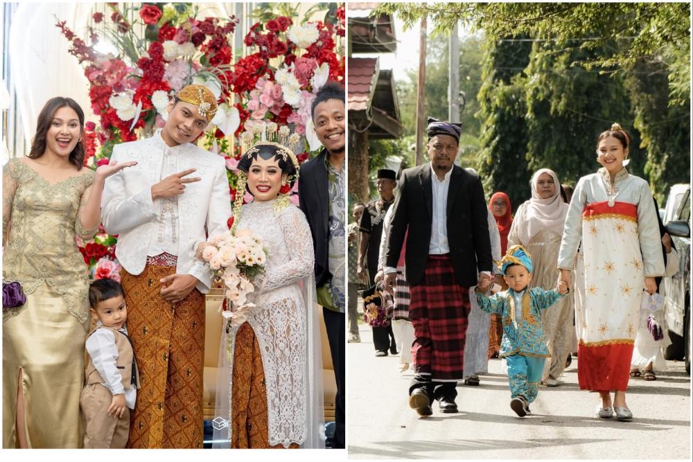 7 Potret Keluarga Indah Permatasari di Pernikahan Adik Ipar 