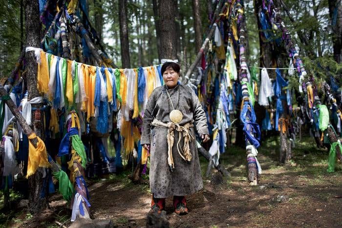 dukun Tsaatan di Mongolia utara
