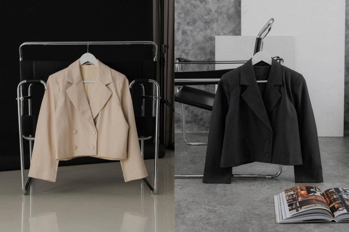 Hi.PRIMA Ava Cropped Blazer (shopee.co.id/hi.prima)