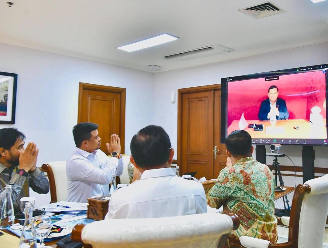 Prabowo Rapat 4 Pulau