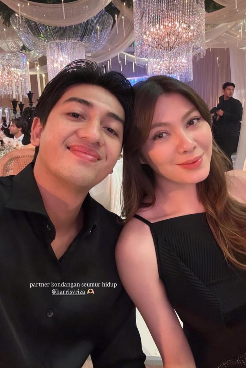Potret pasangan artis di pernikahan Al Ghazali (instagram.com/havizadevianjani)