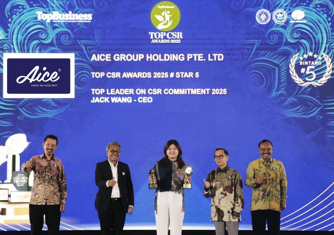 Jadikan CSR Fokus Bisnis Jangka Panjang, Aice Raih TOP CSR Awards 2025