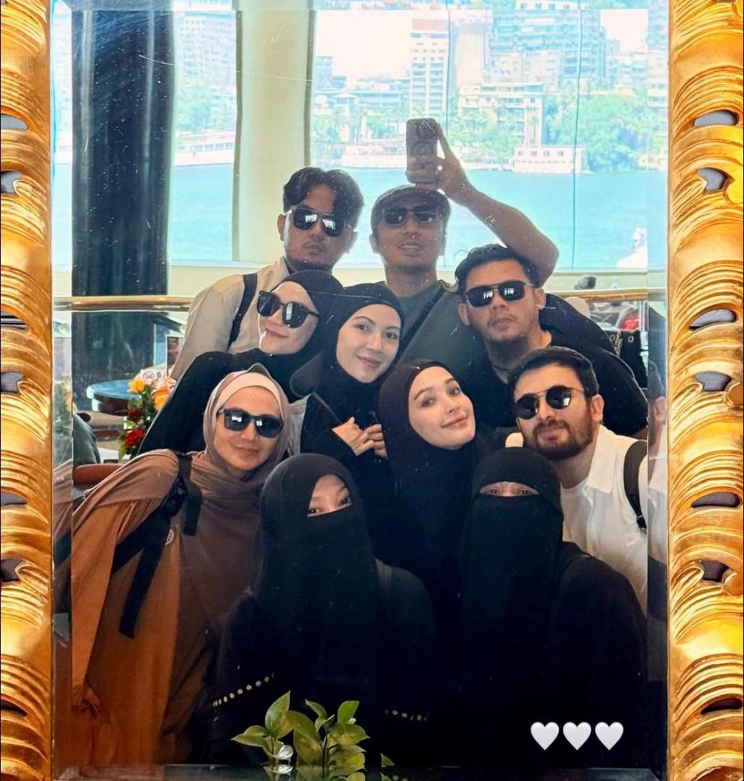 Artis ikut aksi Global March to Gaza (instagram.com/zaskiadyamecca)