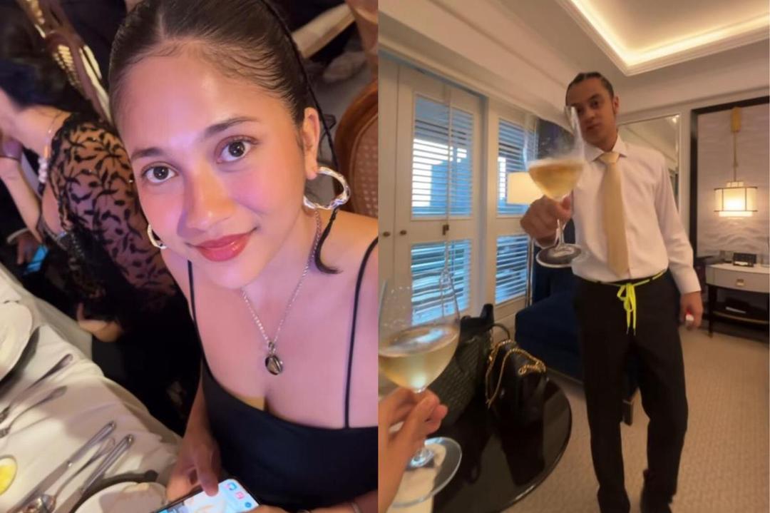 Potret pasangan artis di pernikahan Al Ghazali (instagram.com/bastiansteel) | (instagram.com/sithamarino)