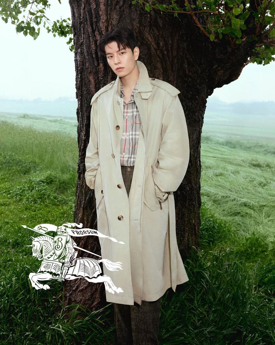 Seungmin brand ambassador Burberry