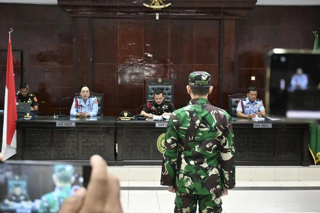 Hakim Militer Ungkap 2 Motif Prajurit TNI AL Bunuh Jurnalis Juwita 