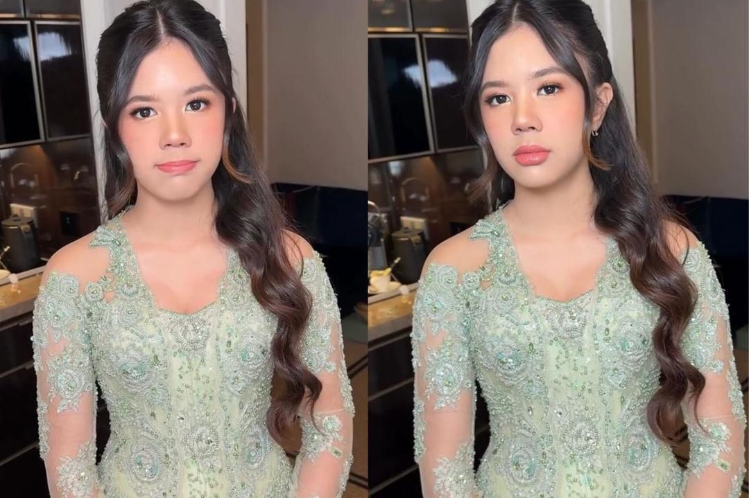 7 Potret Shafeea Ahmad di Pernikahan Al Ghazali dan Alyssa Daguise, Kini Sudah Remaja!