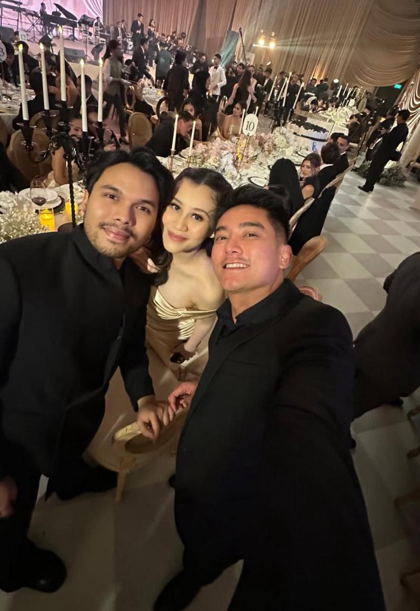 Potret pasangan artis di pernikahan Al Ghazali (instagram.com/boywilliam17)
