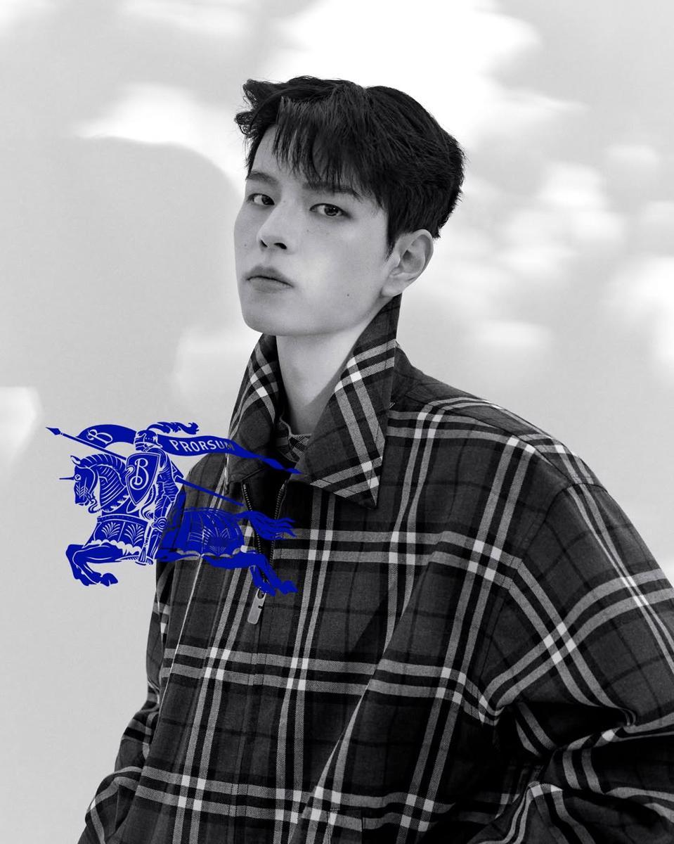 Seungmin brand ambassador Burberry