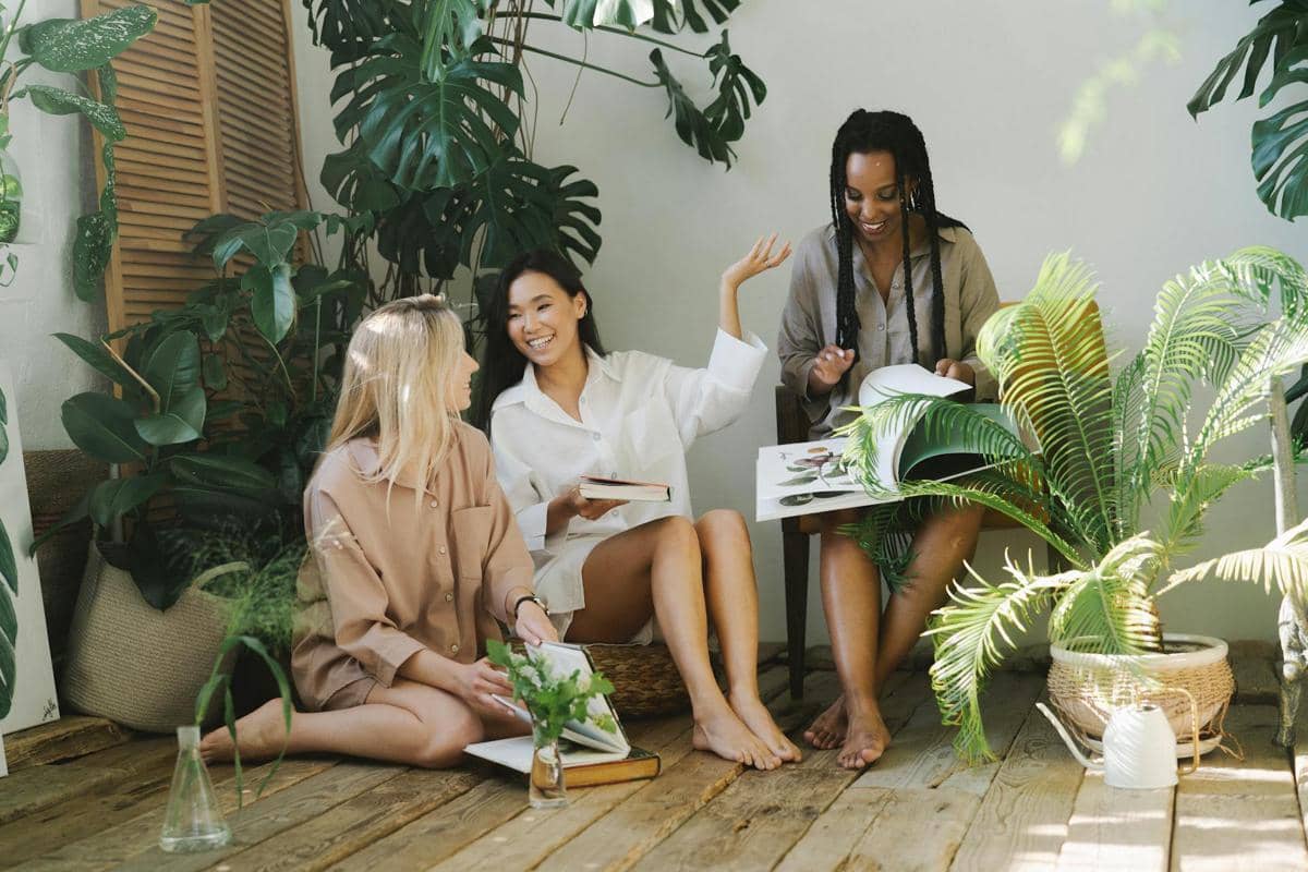 ilustrasi komunitas membaca