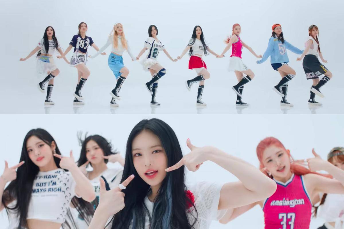 cuplikan MV STYLE milik Hearts2Hearts (youtube.com/SMTOWN)