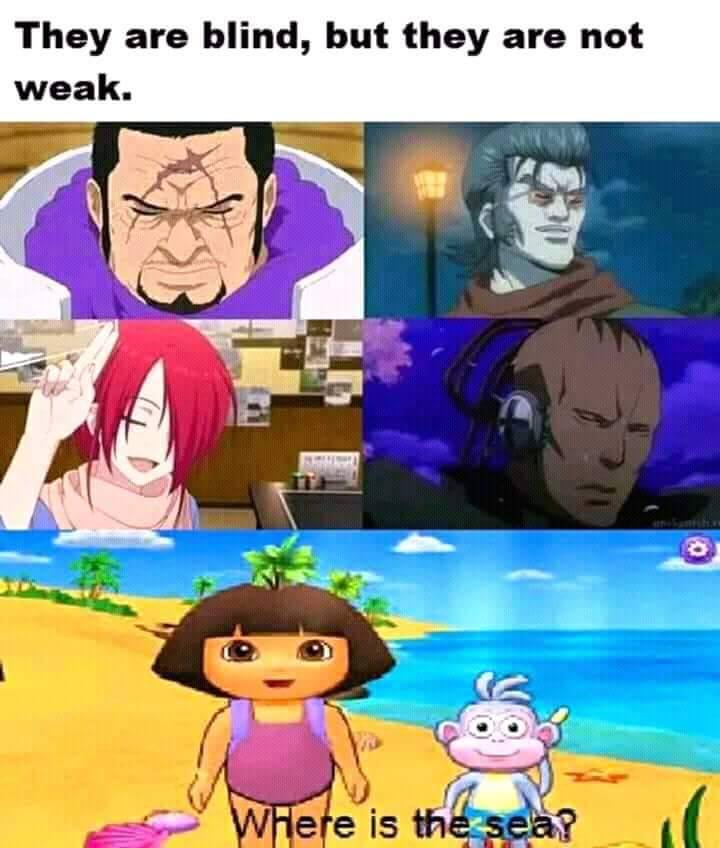 meme Dora versi anime (reddit.com/user/Animechannel199)