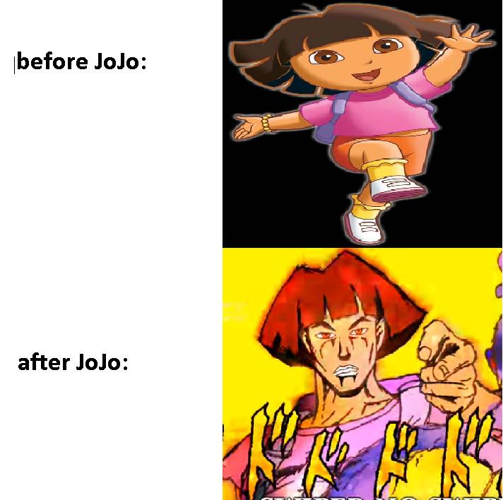 meme Dora versi anime (reddit.com/user/LegendaryWeaboo)